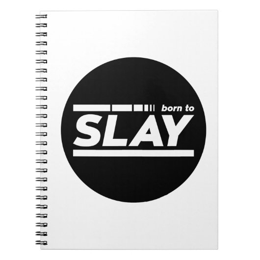 Carnet Né Pour La Typographie De L'Épingle (Devant)
