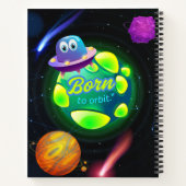 Carnet Né pour orbiter (Dos)