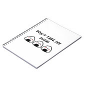 Carnet Ne prenez pas mon sushi (Côté gauche)