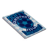 Carnet Ne questionnez pas mon Bloc-notes pour l'obsession (Côté Droit)