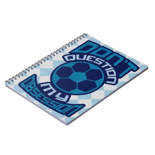 Carnet Ne questionnez pas mon Bloc-notes pour l'obsession (Côté gauche)