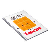 Carnet Ne Sois Pas Un Crétin (Côté Droit)