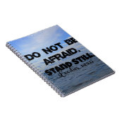 Carnet Ne soyez pas afraid.jpg (Côté Droit)