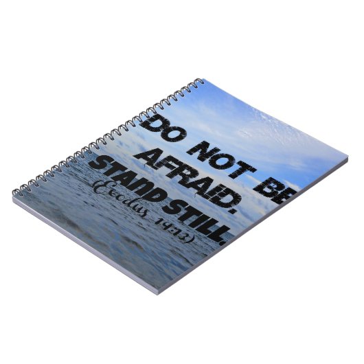 Carnet Ne soyez pas afraid.jpg (Côté gauche)