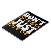 Carnet Ne Stress Juste Breve Dyslexia Enseignant Adhd Cad (Côté gauche)