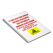 CARNET NE T'EN PRENDS PAS POUR MOI (Côté Droit)