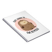 Carnet Ne veux pas être Hibou par moi amusant Chouette (Côté Droit)