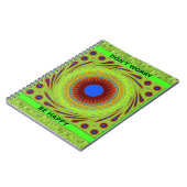 Carnet Ne vous inquiétez pas d'être heureux d'impression  (Côté gauche)