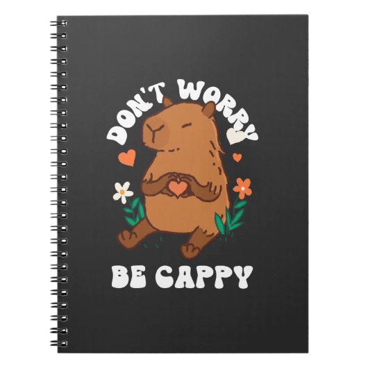 Carnet Ne vous inquiétez pas, soyez Cappy (Devant)