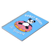 Carnet Ne vous inquiétez pas soyez heureux II (Côté gauche)