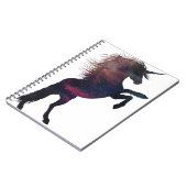 Carnet Nebula magique de l'espace Unicorne (Côté gauche)