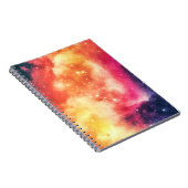 Carnet Nébuleuse Cosmique Radieuse (Côté Droit)