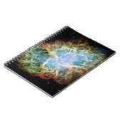 Carnet Nébuleuse de crabe turquoise (Côté gauche)