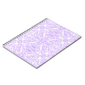 Carnet Nébuleuse Mystique Lilas (Côté gauche)