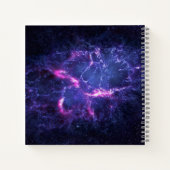 Carnet Nébuleuse spatiale dynamique Image cosmique (Dos)