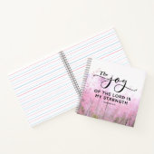 Carnet Néhémie 8:10 La joie du Seigneur est ma force (Intérieur)