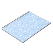 Carnet Neige Bleue (Côté gauche)
