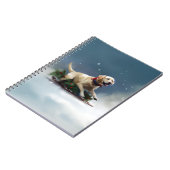 Carnet Neige de Noël d'hiver du Labrador (Côté gauche)