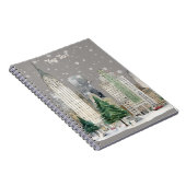 Carnet Neige d'hiver dans la ville (Côté Droit)