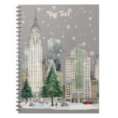 Carnet Neige d'hiver dans la ville (Devant)