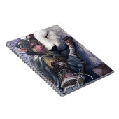 Carnet Neige+Elf+Fille+avec+Lion (Côté Droit)