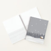 Carnet Neige et hutte (Intérieur)