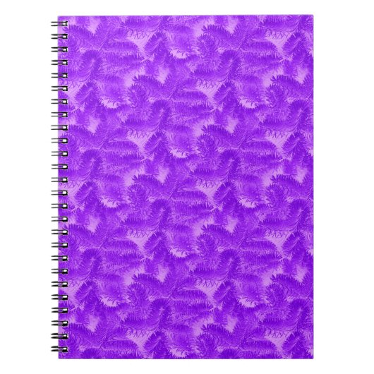 Carnet Neige Violette (Devant)
