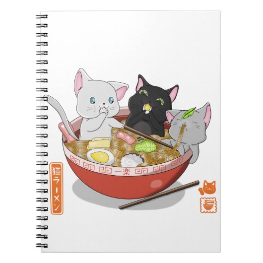 Carnet Neko Ramen (Devant)
