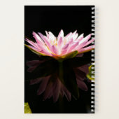 Carnet Nénuphar rose Lotus (Verso)