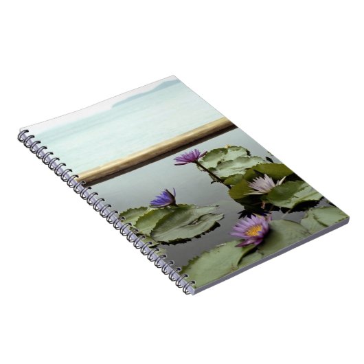 Carnet Nénuphars dans l'étang par l'océan (Côté Droit)