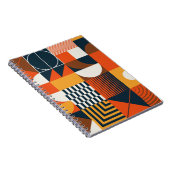 Carnet Neo geo : composition abstraite vintage (Côté Droit)