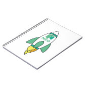 Carnet Neo To The Moon Rocket (Côté gauche)