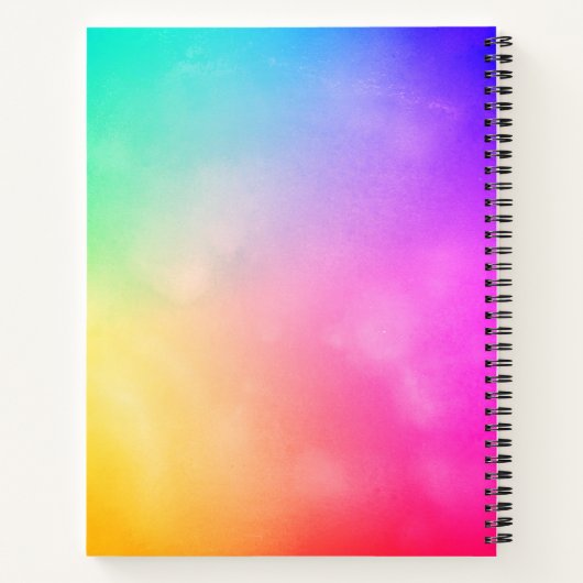 Carnet Neon Abstract with Fun Text (Dos)