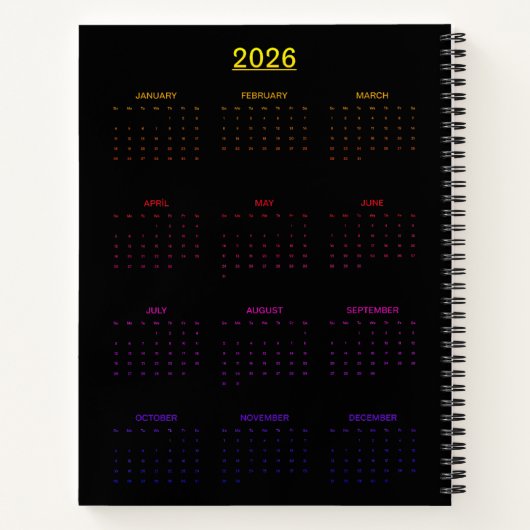 Carnet Neon Alien Goddess (Dos)