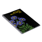 Carnet Néon Aster Alpine Pop Art (Côté Droit)