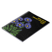 Carnet Néon Aster Alpine Pop Art (Côté gauche)