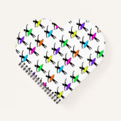 Carnet Neon Ballerina Ballet Tutu Danser Enseignant Point (Devant)