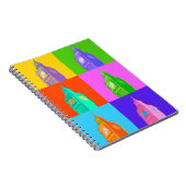 Carnet Néon Big Ben d'art de bruit (Côté Droit)