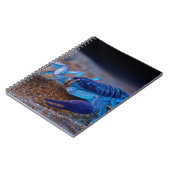 Carnet Neon Blue Scorpion (Côté gauche)