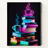 Carnet Neon Books Et Café (Dos)