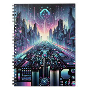 Carnet Neon Cyberworld