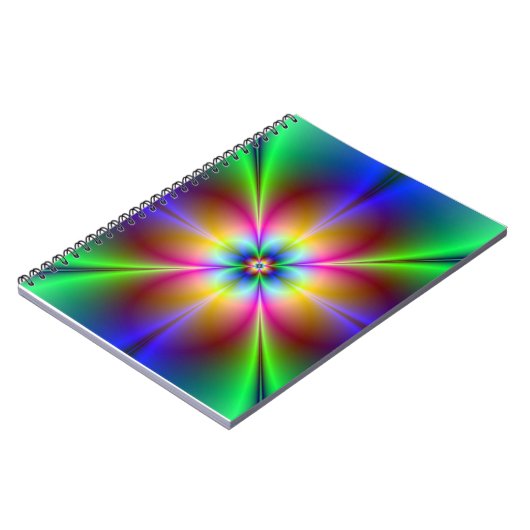 Carnet Neon Daisy coloré (Côté gauche)