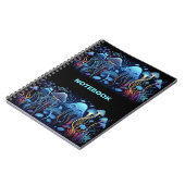 Carnet Neon Jellyfish (Côté gauche)