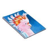 Carnet Neon Mohawk - Cockatoo rose (Côté Droit)