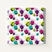 Carnet Neon Nail Motif polonais (Dos)