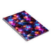 Carnet Neon Polygon Abstract with Explosions (Côté Droit)