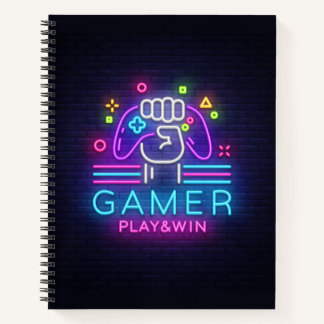 Carnet Neon Sign Gamer's