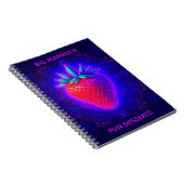 carnet Neon Strawberry vivid Look (Côté Droit)