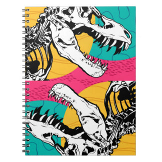 Carnet Neon Tyrannosaurus Rex Fourre-tout