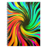 Carnet Neon Whirlpool Galaxy (Devant)